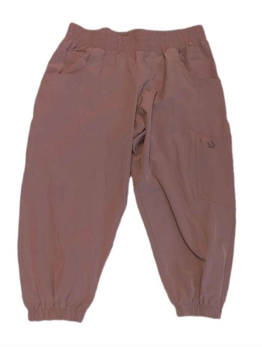 Avalanche Elastic Waist Mauve Cargo Jogger Capri L